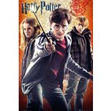 GB eye Harry Potter büyük poster, ahşap, Trio, 61 x 91,5 cm