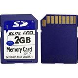 GB Sd Hafıza Kartı Fotograf Makinaları Için 2 GB Elite Pro Sd Hafıza Kartı