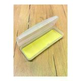 GBN Numaralı Gözlük Kılıfı Çizilme Önleyici Gözlük Kabı Kurum Gözlük Kılıfı Sarı 14x4 Cm KURUMSARI