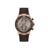 Gc Gcz76004g7 Silikon Erkek Kol Saati - Kahverengi