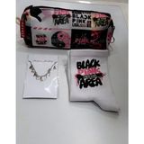 GC GÖKHAN CLUB Blackpink Kalemlik Çorap Kolye Kombin - Beyaz