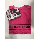 GC GÖKHAN CLUB Blackpink T-Shirt Cüzdan Kombin - Pembe - Turkuaz - Mor - 13 - 14 Yaş