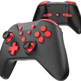 GCHT GAMING Anahtar Denetleyicisi, Switch Pro Kontrol Cihazı, Anahtar/Lite/OLED Kablosuz Anahtar Kontrolörü için Uyandırma Amiibo/NFC, Turbo, Hareket, Titreşim ve Uyumlu PC ve Buhar Modu (Siyah Rad)