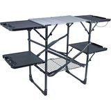 Gci Slim-Fold Katlanır Pişirme Kamp Masası - Siyah