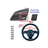 GCP German Car Parts Audi Direksiyon Tuş Kapağı - Audi Direksiyon Buton Kapak