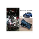 GCP German Car Parts Audi Q7 Vites Körüğü SİYAH - Audi Q7 Deri Vites Körüğü
