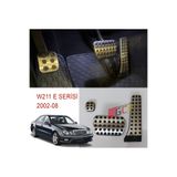 GCP German Car Parts Mercedes E Serisi W211 Pedal Seti - W211 Krom Pedal Seti E200 E220 E270 E280 E320