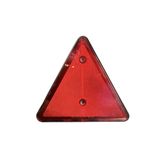 Gcstore 2 Adet Kırmızı Siyah Zemin Kedi Gözü Üçgen Reflektör 16X16X16 cm Karavan / Kamyonet / Römork 2011K