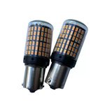 Gcstore 93 Turuncu Sinyal Led Ampülü 144 Smd Led 2 Adet 24 Volt