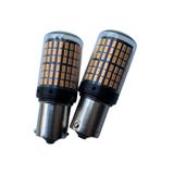 gcstore Tiger Marketing 93 Turuncu Sinyal Led Ampülü 144 Smd Led 2 Adet 24 Volt