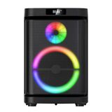 Gd-1019 Dijital Led Göstergeli Çift Mikrofonlu Rgb Tws 10 İnç Stereo Bass Kablosuz Karaoke Hoparlör