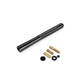 GD 24 Opel Corsa C Uyumlu Karbon Fiber Oto Radyo Anteni Çubuk Anten 12 Cm