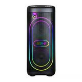 Gd-2611 Dijital Led Göstergeli Mikrofonlu Rgb Tws Çift 6.5 İnç Stereo Bass Kablosuz Karaoke Hoparlör