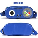 Gd 34 Nintendo Switch OLED Uyumlu Snes Desenli Çanta Mavi