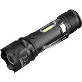 GD-350 USB Şarjlı Mıknatıslı Zoomlu El Feneri