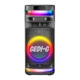 GD-9005 Mikrofonlu RGB TWS 8 inç Stereo Bass Kablosuz Karaoke Hoparlör Siyah