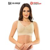 Gd Goldoremi Premium Kadın Kalın Askılı Seamless Toparlayıcı Yarım Büstiyer