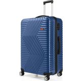 G&d Polo Suitcase Abs Çivit Mavi Büyük Boy Valiz 600.05-b