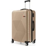 G&d Polo Suitcase Abs Gold Büyük Boy Valiz 600.06-b