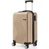 G&d Polo Suitcase Abs Gold Kabin Boy Valiz 600.06-k