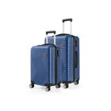 G&D Polo Suitcase Abs Kabin Ve Orta Boy Çivit Mavi 2'li Valiz Seti 600.05-Set-OK
