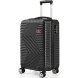 G&d Polo Suitcase Abs Siyah Kabin Boy Valiz 600.01-k