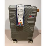 G&d Polo Suitcase Ayçix Kabin Boy Valiz Açık Gri