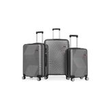 G&D Polo Suitcase Ekonomik Koyu Gri Valiz - Büyük, Orta, Küçük - 600.02