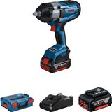 Gds 18V-1000 Akülü Darbeli Somun Sıkma (18 Volt, 2 x 5,0 Ah Akü, Şarj Cihazı, L-Boxx Çanta, 1
