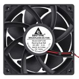 GDSTIME 1238 48V Fan, 120 mm x 38 mm Çift Bilyalı Rulmanlar DC Fırçasız Soğutma Fanı