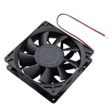 GDSTIME 140 mm PWM Yüksek Statik Basınçlı Soğutma Fanı 4 Pin 140 x 140 x 38 mm DC 12 V Radyatör Soğutucu için Bilyalı Rulman