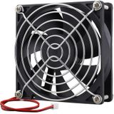 GDSTIME 92 mm x 92 mm x 25 mm 12 V Çift Bilyalı Rulman Fırçasız Soğutma Fanı
