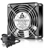 GDSTIME AXIAL Fan 12038, 110V 120V AC 120mm Fan, Havalandırma Egzoz Projeleri Soğutma Fanı