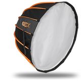 Gdx 65CM Parabolik Tek Tıkla Kolay Kurulum Stüdyo Fotoğraf Softbox - Siyah
