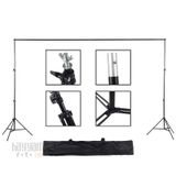 GDX B2630 260x300 cm Fon Perde Stand