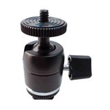 GDX BALL-02 Tripod Top Kafa 360 Derece Ball Head 1/4" Metal Kamera Sabitleyici