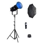 GDX EXC-180RGB-II RGB LED Video Işığı 180W Full Set 120cm Octagon Softbox 260cm Ayak Tam Set