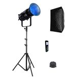 GDX EXC-180RGB-II RGB LED Video Işığı 180W Full Set 60x90 Gridli Softbox 260cm Ayak Full Set