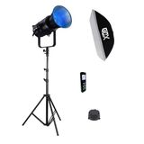 GDX EXC-180RGB-II RGB LED Video Işığı 180W Full Set 60x90 Softbox 260cm Işık Ayağı Tam Set