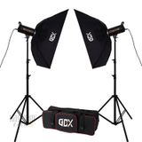 GDX HD-300II C Bicolor 2'li Işık Seti 300W Video LED Işığı