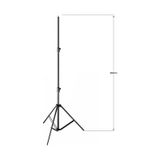Gdx Ls-260d Gümüş Kalın Işık Ayağı 260 Cm