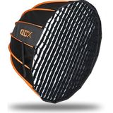 Gdx One Tick 90 cm Parabolik Softbox Bowens Mount Hızlı Kurulum Kolay Açılır Softbox - Siyah