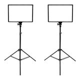 GDX PRO LED GX-300 Soft Light 2'li Set Bi-Color Bataryalı 130W Profesyonel Video Işığı
