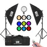 GDX Pro TLB-500 Rgb İkili Dimmerli Fotoğraf & Video Çekim Işığı