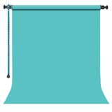 GDX Sabit Baby Blue Kağıt Fon Seti 2.70x11m Makaralı Duvar Tavan Tipi Sonsuz Stüdyo Fonu
