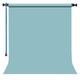 GDX Sabit Sky Blue Kağıt Fon Seti 2.70x11m Makaralı Duvar Tavan Tipi Sonsuz Stüdyo Fonu