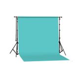 GDX Seyyar 2.70x11m Baby Blue Kağıt Sonsuz Fon Sistemi Ayaklı Makaralı Çocuk ve Ürün Çekim Arka Planı