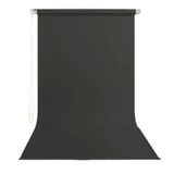 GDX Siyah 2.70x11 m Kağıt Fon Perde