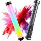 Gdx Tb-30 Iı Rgb LED Video ve Fotoğraf Tüp Dolgu Işık (Uzunluk: 30 Cm) - Siyah