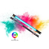 Gdx Tb-60 Rgb 30W Youtube Canlı Yayın Arka Plan Renkli Dolgu Işığı LED Tüp Işık (Uzunluk: 60 Cm)